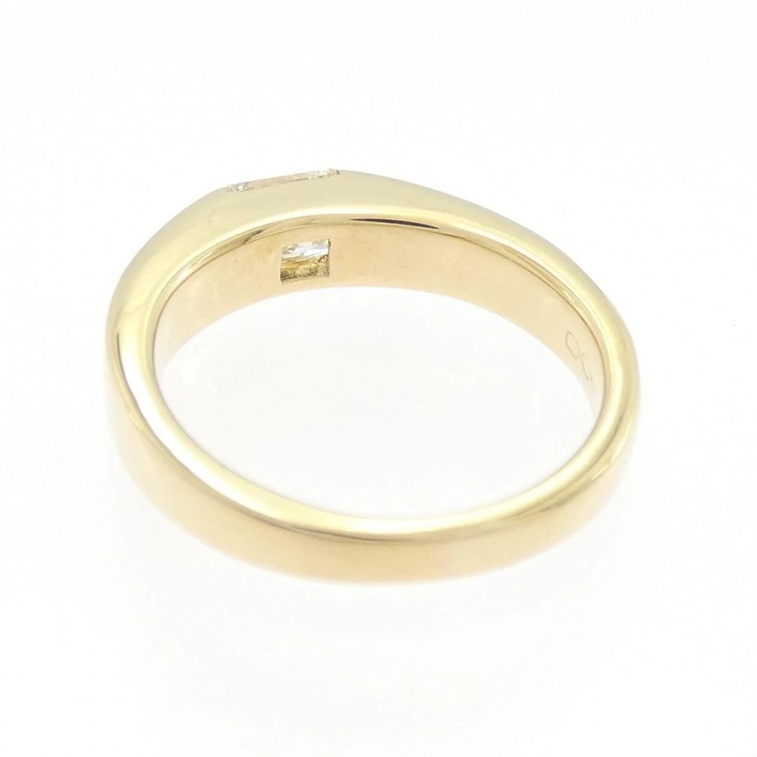 K18YG DIAMOND RING - 3