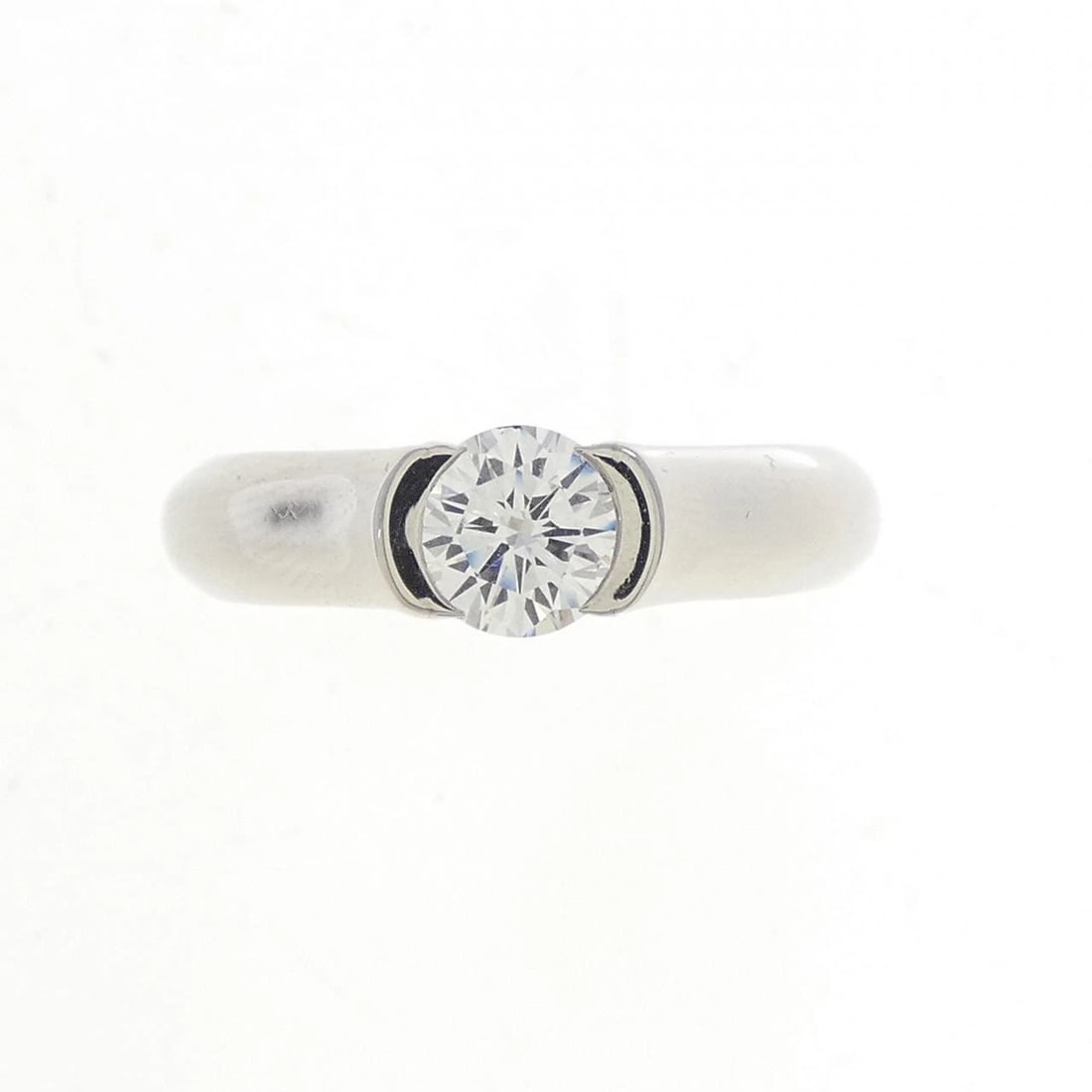 CARTIER C DE CARTIER RING: Cartier C de Cartier Ring Brand: CARTIER Type: Ring Material: Platinum 950, Main Stone/Creation Natural Color: White Size: US 7.5 Accessories: None Accessories Notice: When purchasing