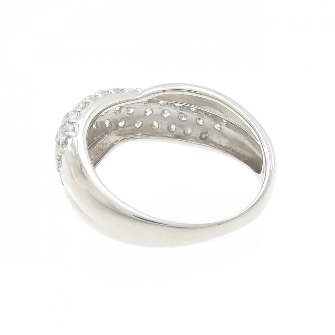 PT900 PAVE DIAMOND RING - 3