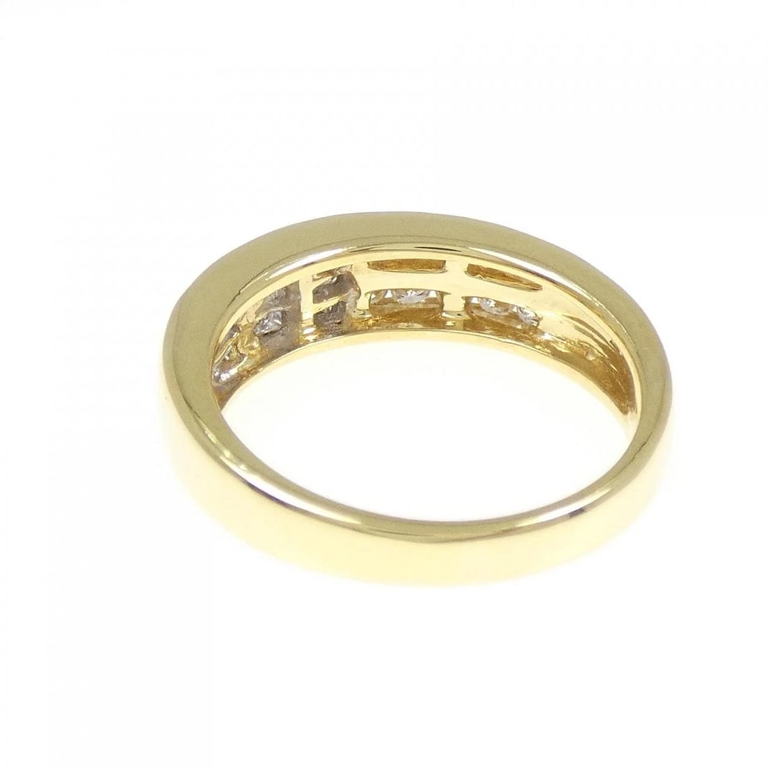 750YG DIAMOND RING - 2