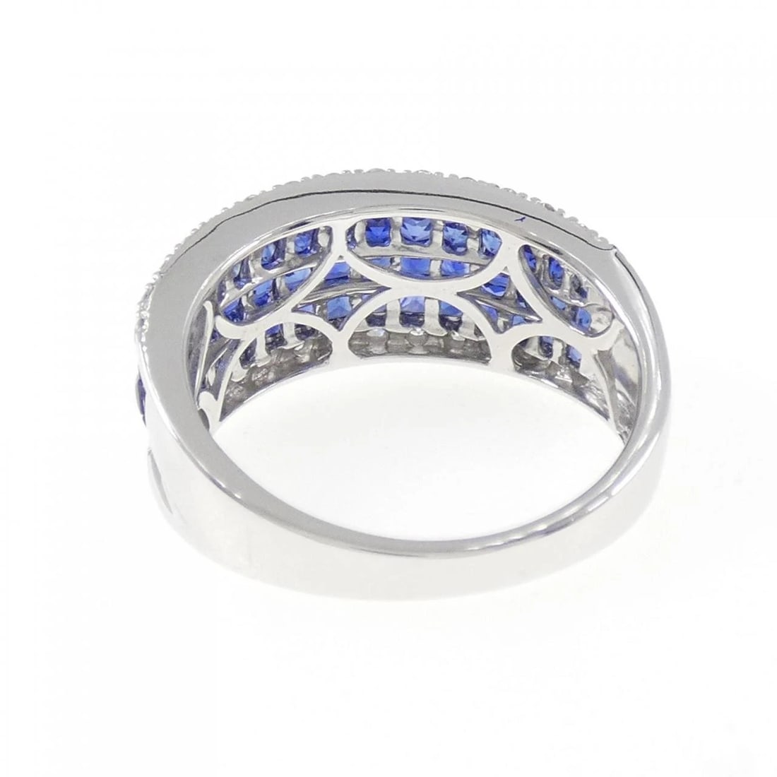 K18WG SAPPHIRE RING - 3