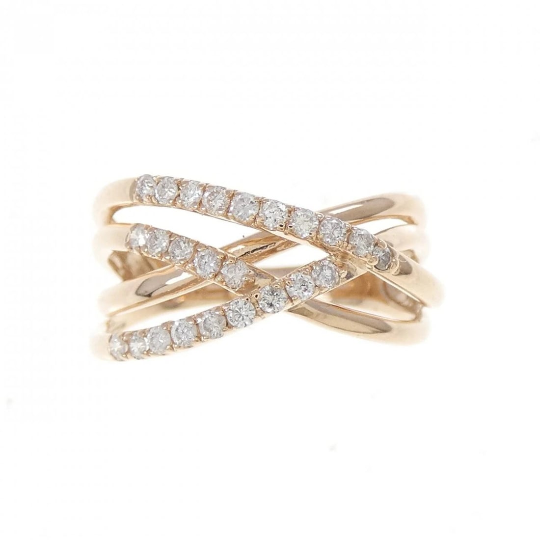 K14PG DIAMOND RING - 2