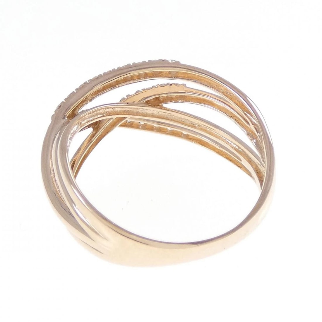 K14PG DIAMOND RING - 3