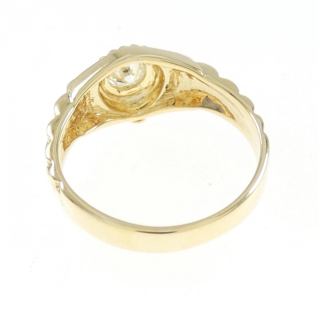 750YG DIAMOND RING - 3