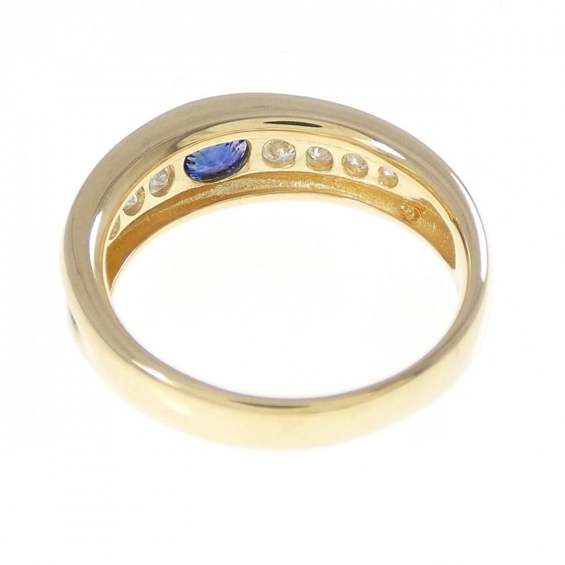 K18YG SAPPHIRE RING - 3