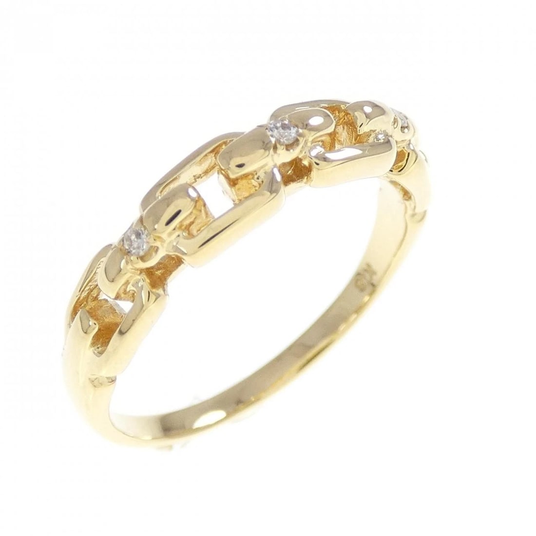 K18YG DIAMOND RING (1 of 2)