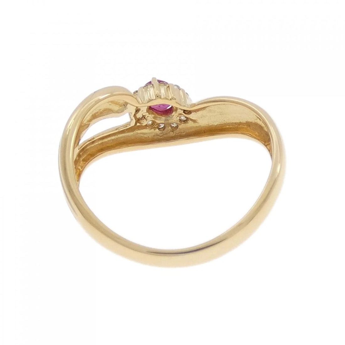 K18YG RUBY RING - 3