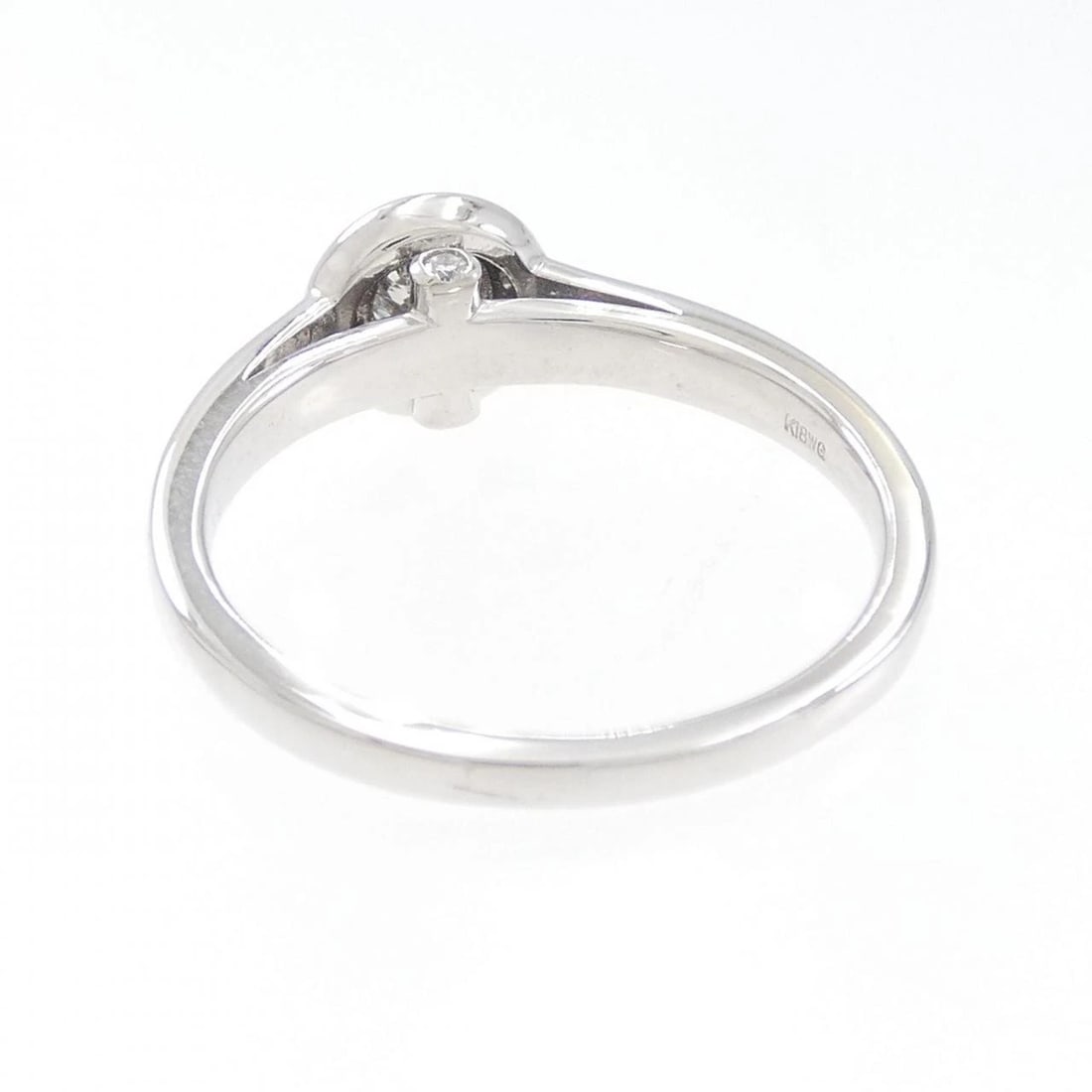 K18WG DIAMOND RING - 3