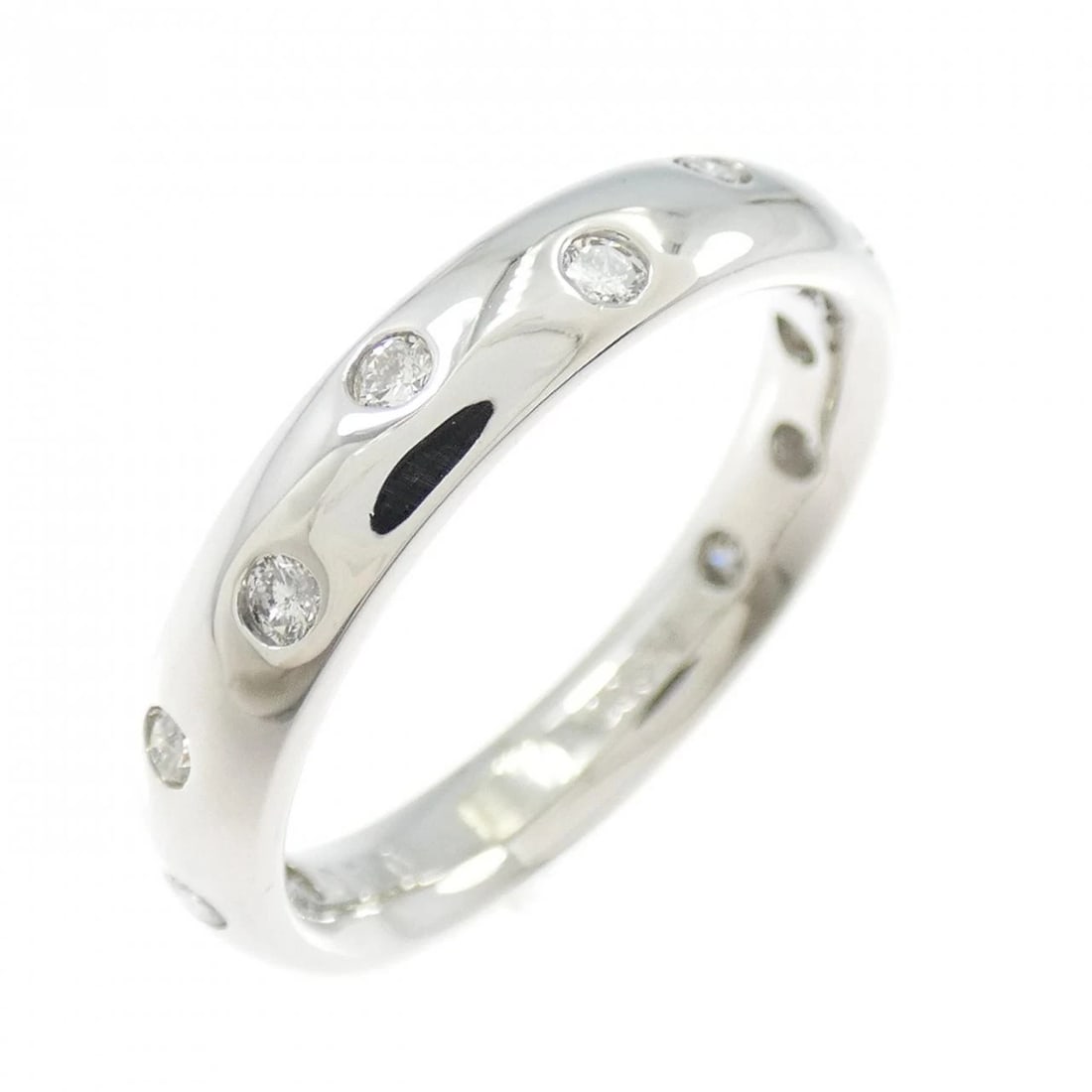 PT900 DIAMOND RING: PT900 Diamond Ring Brand: Unbranded Type: Ring Material: Platinum 900 Platinum, Main Stone/Creation natural Color: White Gold Size: 7.5 US Accessories: None Accessories Notice: When