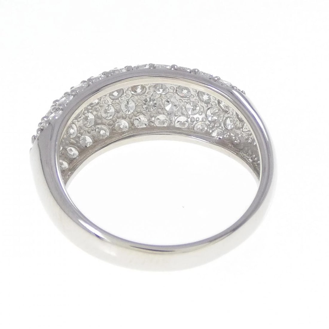 PT900 PAVE DIAMOND RING - 3