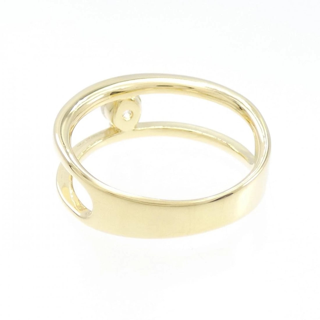 K18YG DIAMOND RING - 3