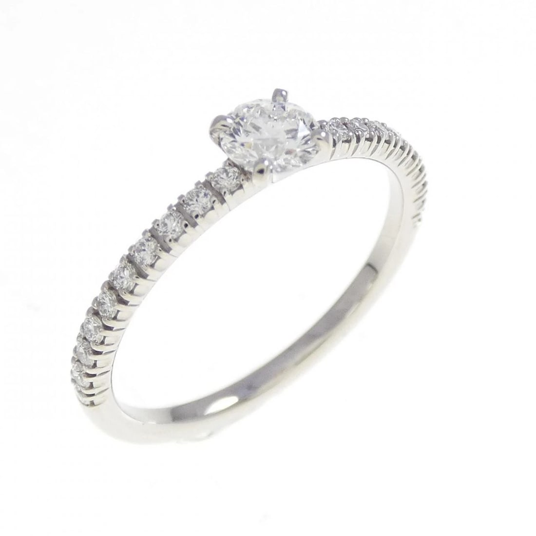 CARTIER ETANSEL RING: Cartier Etansel Ring Brand: Cartier Type: Ring Material: Platinum 950, Main Stone/Creation Natural Color: White Size: 4-4.5 (US size) Accessories: None Accessories Notice: When purchasing