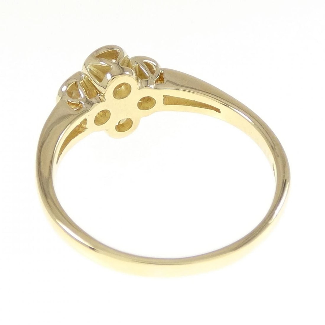 750YG DIAMOND RING - 3