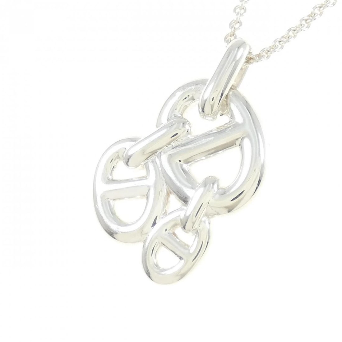 HERMES 925 SILVER NECKLACE - 3