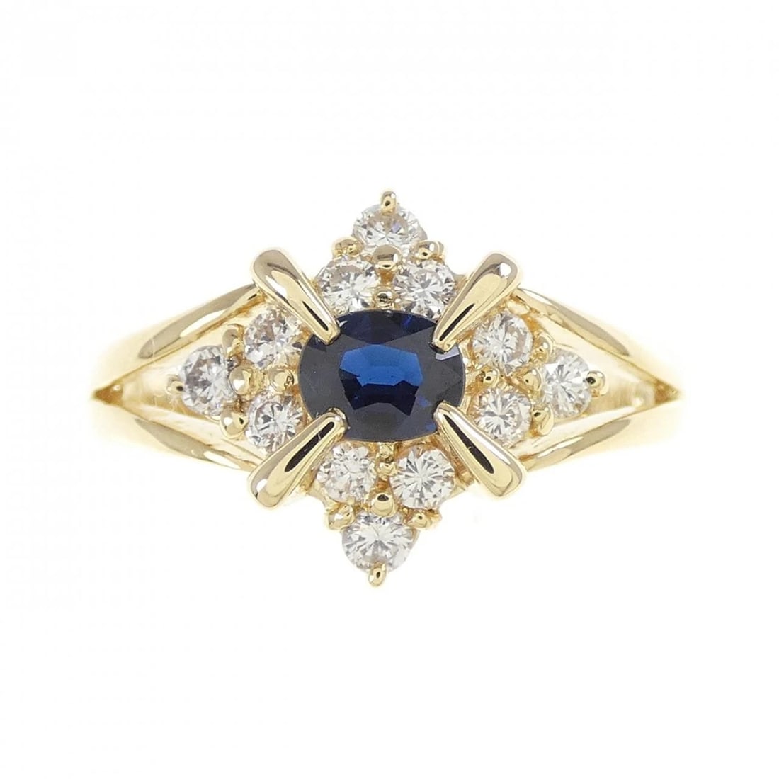 750YG SAPPHIRE RING - 2