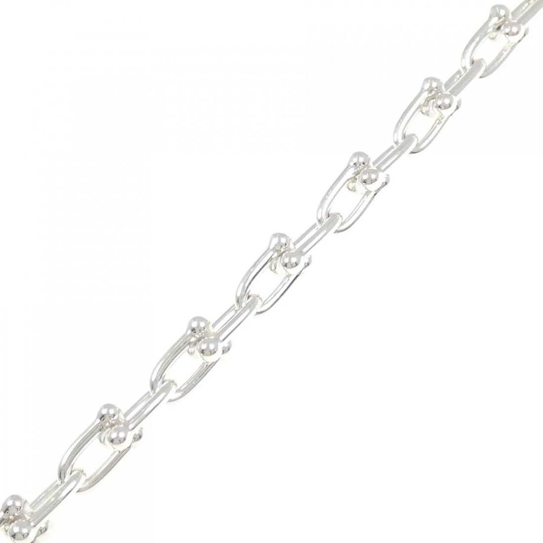 TIFFANY & CO. SMALL LINK BRACELET: TIFFANY & Co. Small Link Bracelet Brand: TIFFANY&Co. Type: bracelet Material: 925 Silver, Color: White Size: 19.5cmActual Size Max width approx: 6.5mm Accessories: None Accessories Notice: