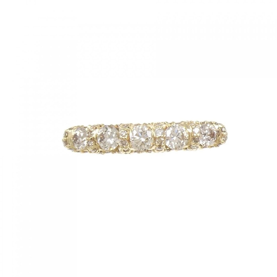 K18YG DIAMOND RING - 2