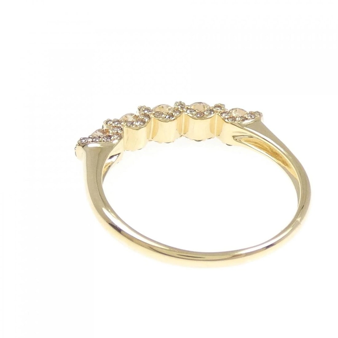 K18YG DIAMOND RING - 3