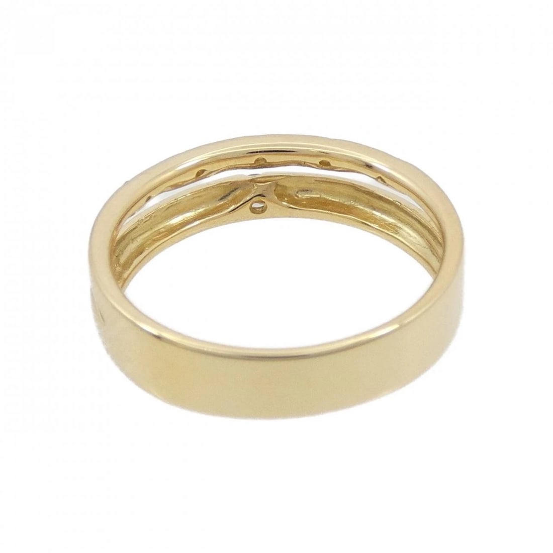 K18YG DIAMOND RING - 3