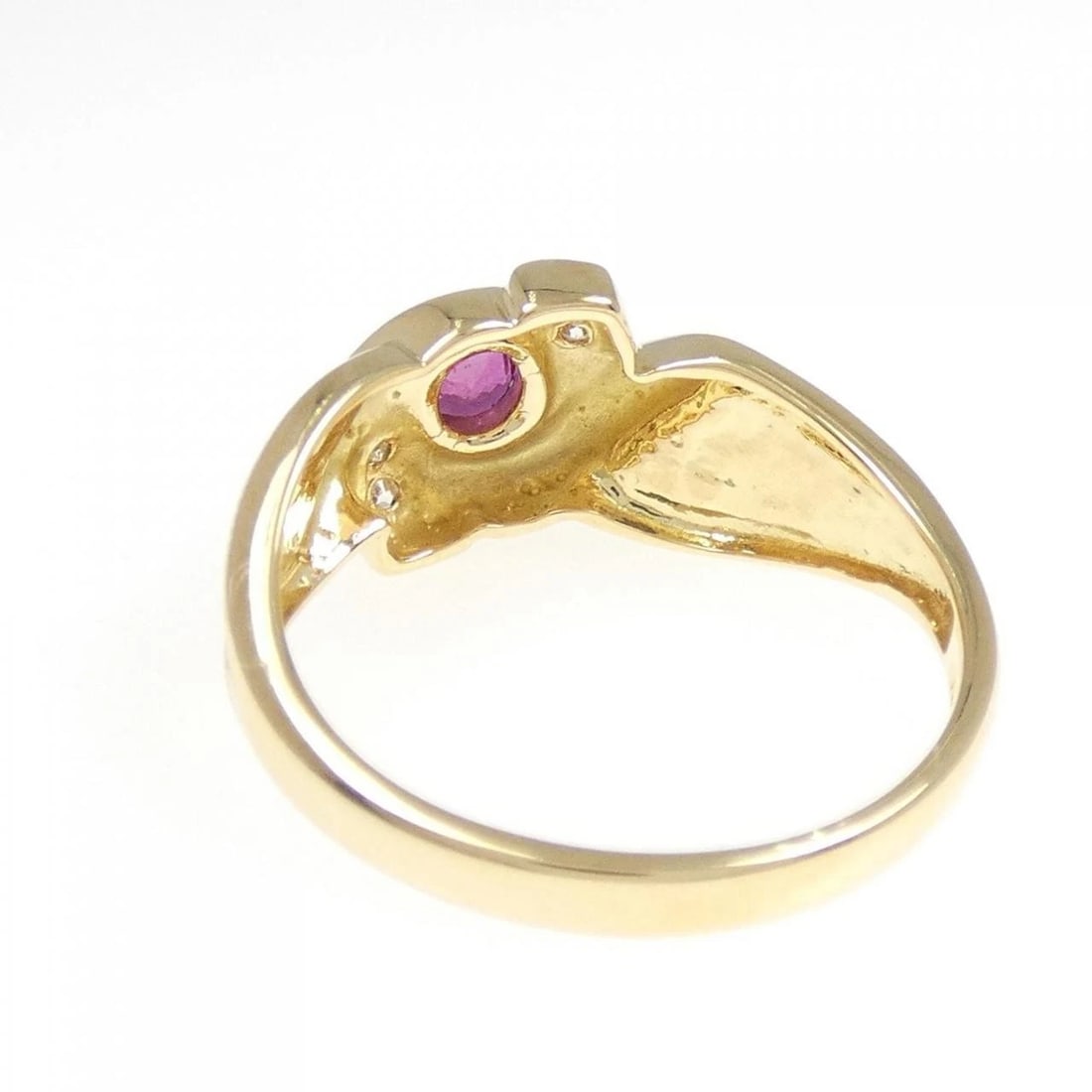 K18YG RUBY RING - 3