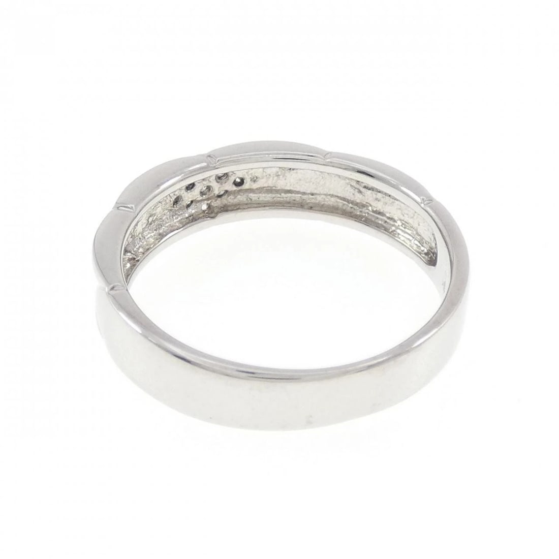 K18WG DIAMOND RING - 3