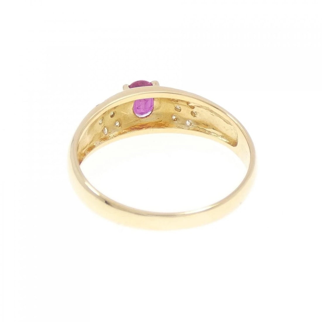K18YG RUBY RING - 3