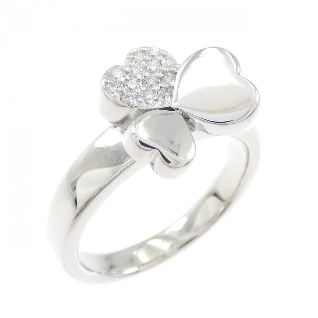 PONTE VECCHIO DIAMOND RING: Ponte Vecchio Diamond Ring Brand: Ponte Vecchio Type: Ring Material: K18 White Gold, Main Stone/Creation Natural Color: White Size: 6 (US size) Accessories: None Accessories Notice: When p