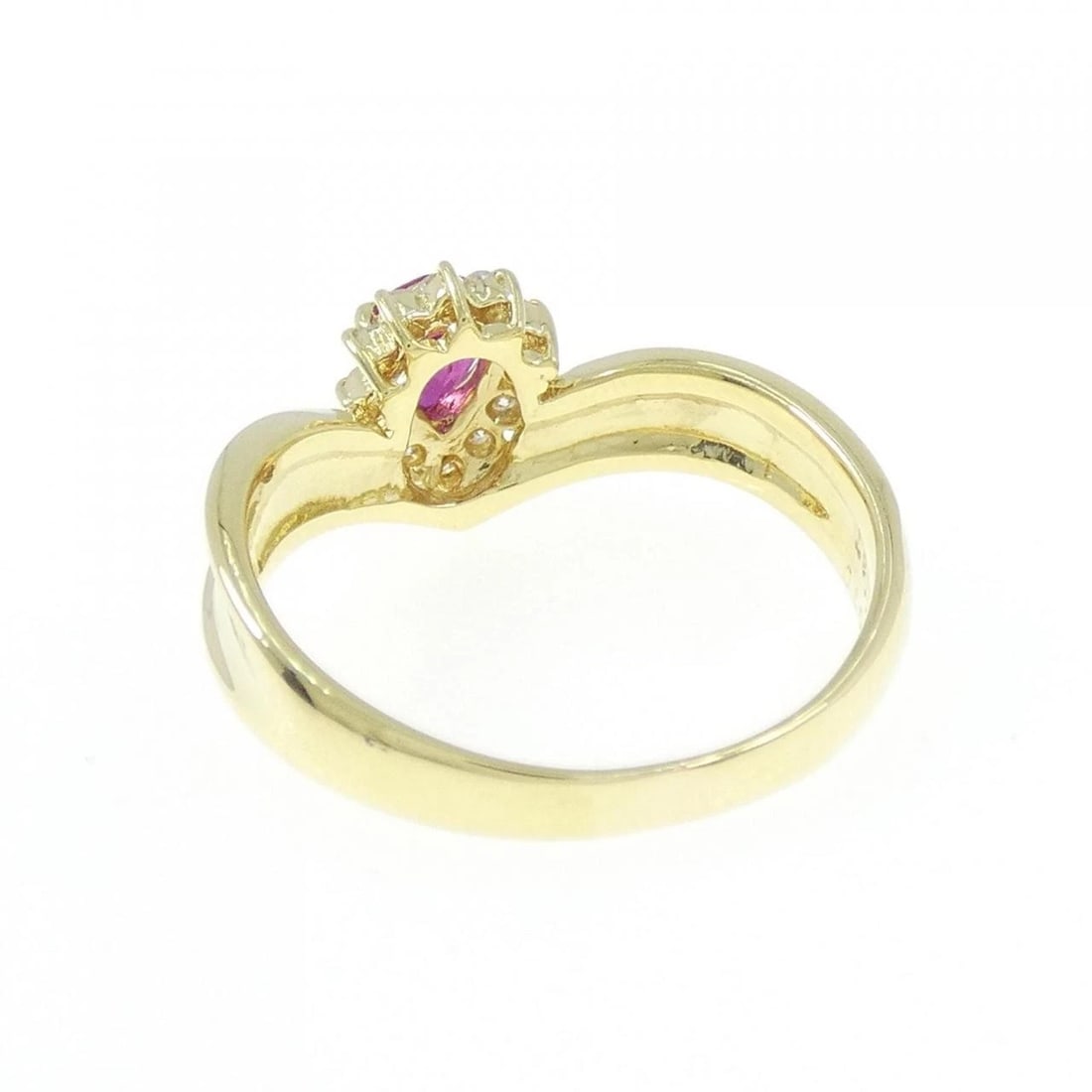 K18YG RUBY RING - 3