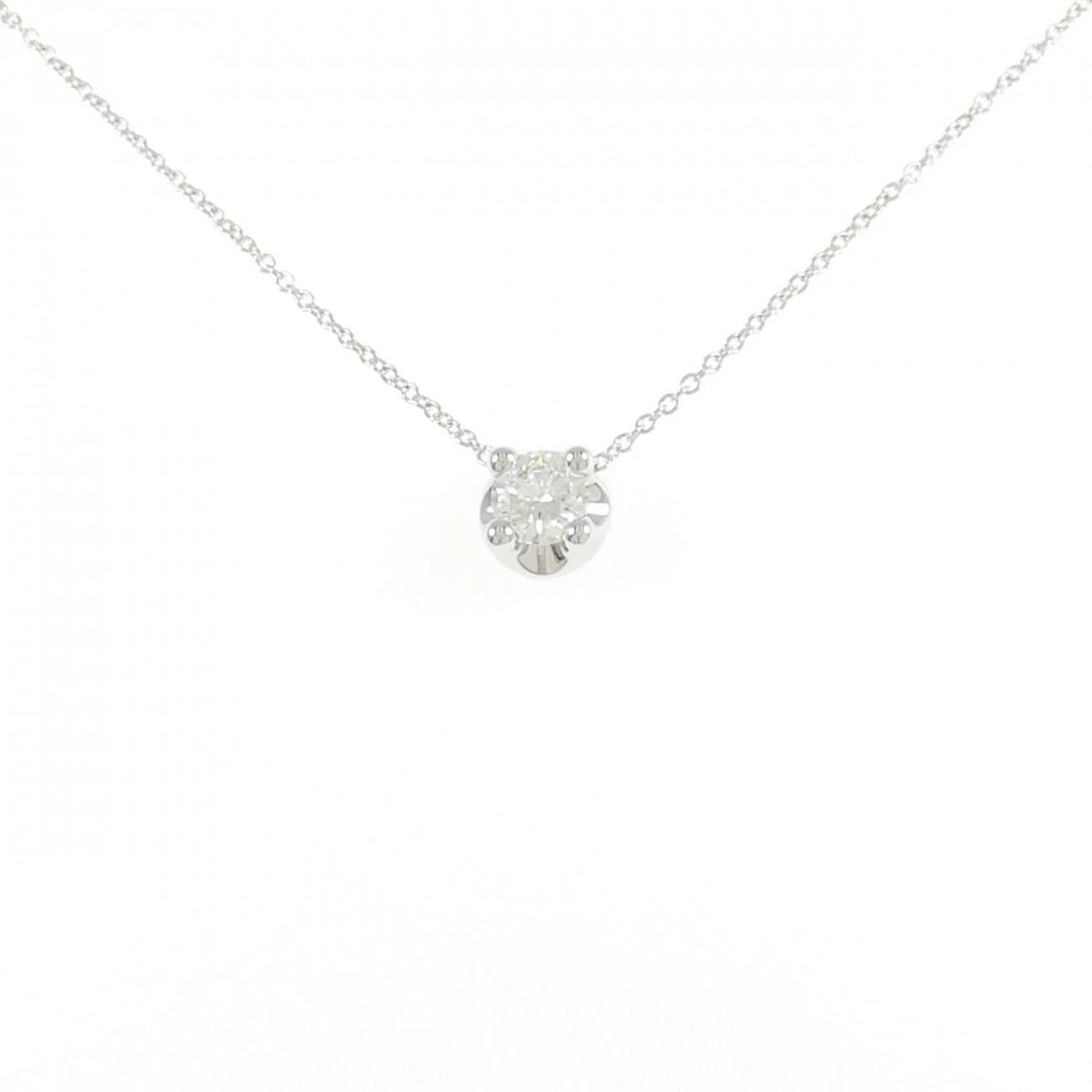 BVLGARI CORONA NECKLACE: BVLGARI Corona Necklace Brand: BVLGARI Type: Necklace Material: 750 White Gold, Main Stone/Creation Natural Color: White Gold Size: ActualSize Pendant top H x W: 7.0mmx6.8mm Chain Max. W: 1.1mm Si