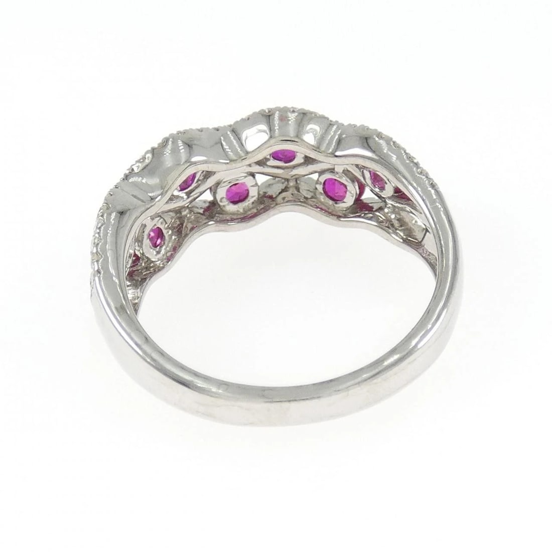 K18WG RUBY RING - 3
