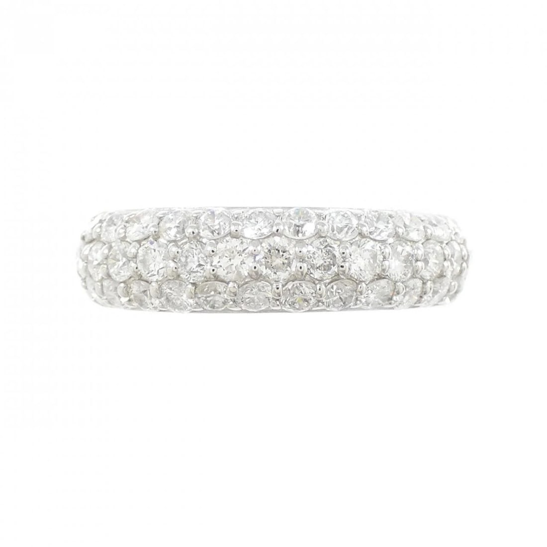 PT900 PAVE DIAMOND RING - 2
