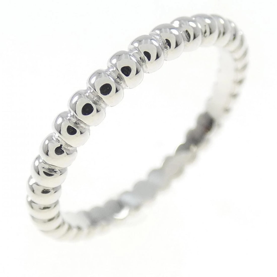 VAN CLEEF & ARPELS PERLÉE RING: Van Cleef & Arpels Perlée Ring Brand: Van Cleef & Arpels Type: Ring Material: 18K, Color: Gold Size: US 4.5 Accessories: None Accessories Notice: When purchasing pre-owned goods, please re