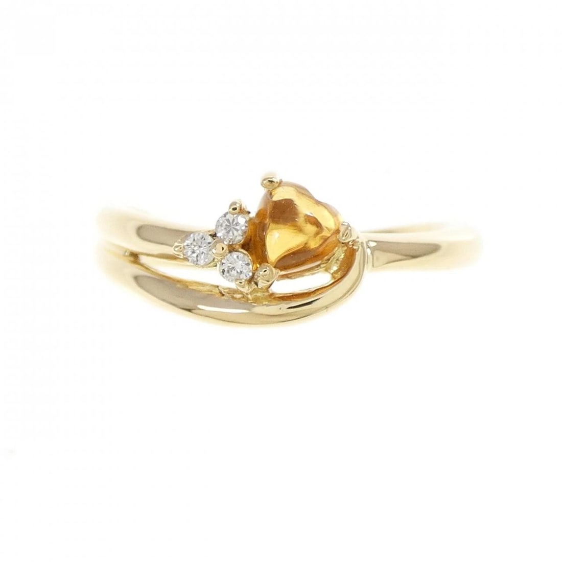 K18YG CITRINE RING - 2