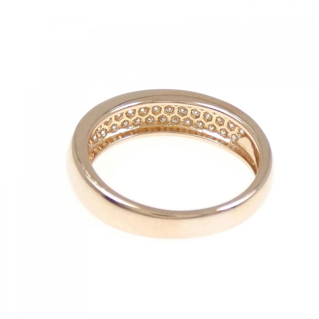 K18PG PAVE DIAMOND RING - 3