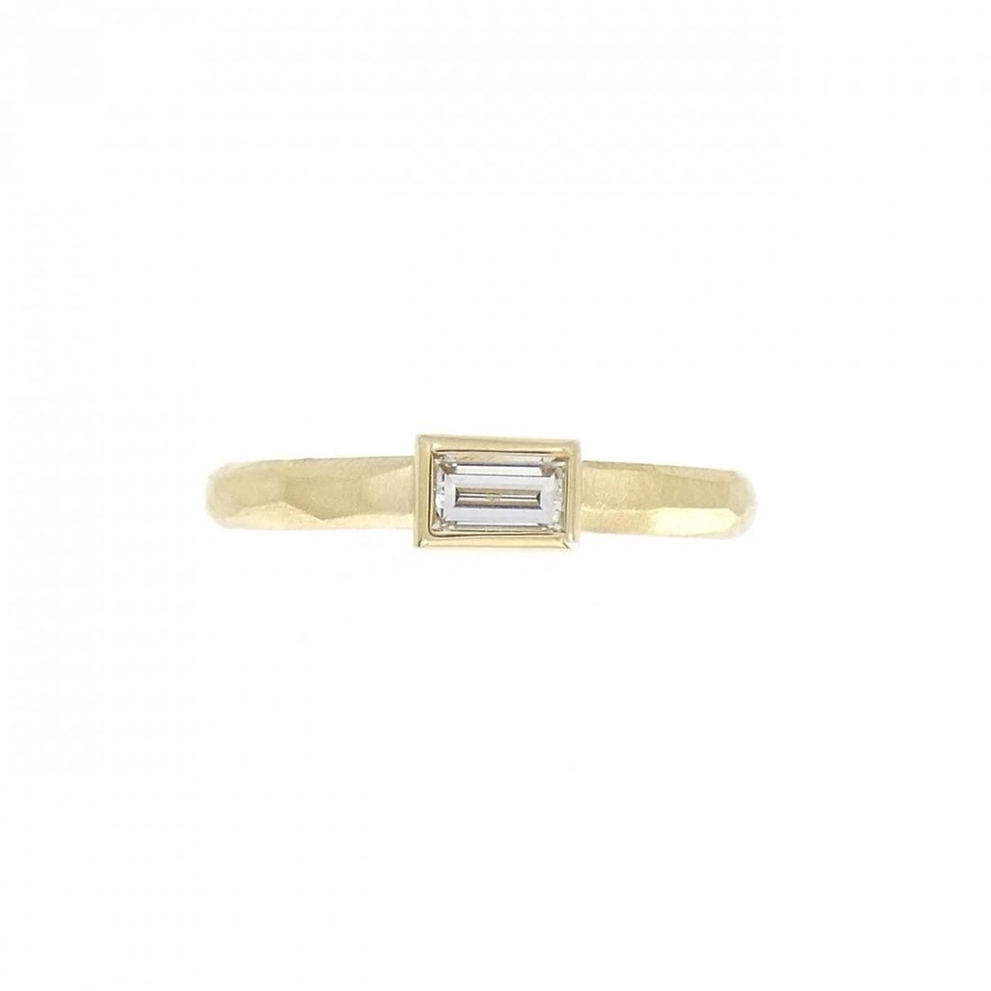 K18YG DIAMOND RING - 2