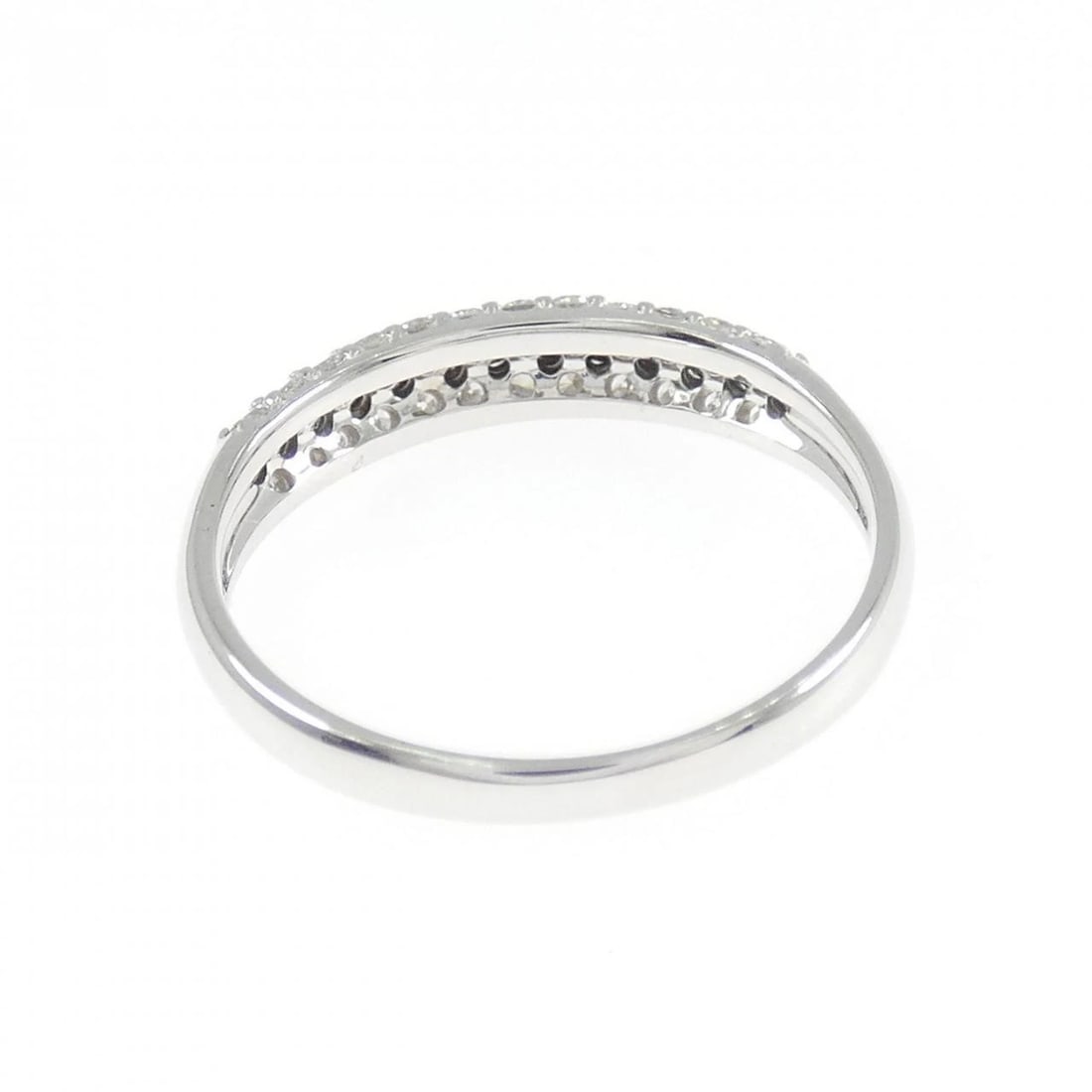 K18WG DIAMOND RING - 3