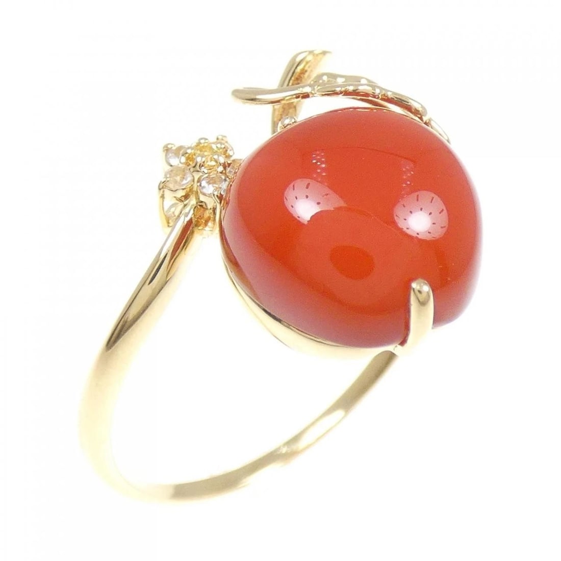 K18YG AGATE RING (1 of 3)