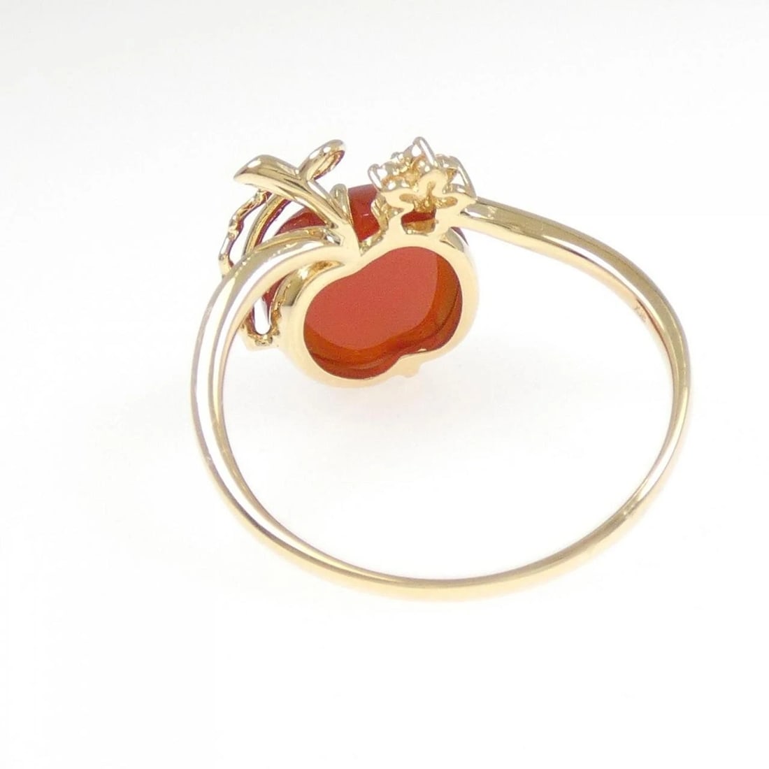 K18YG AGATE RING - 3