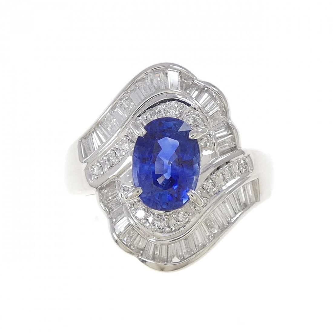 PT900 SAPPHIRE RING - 2