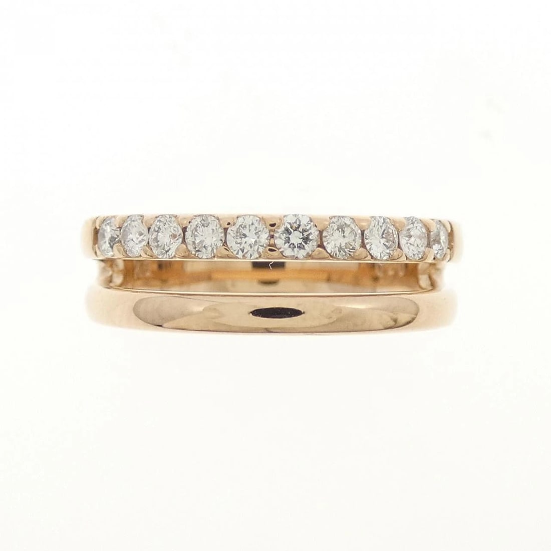 K18PG DIAMOND RING - 2