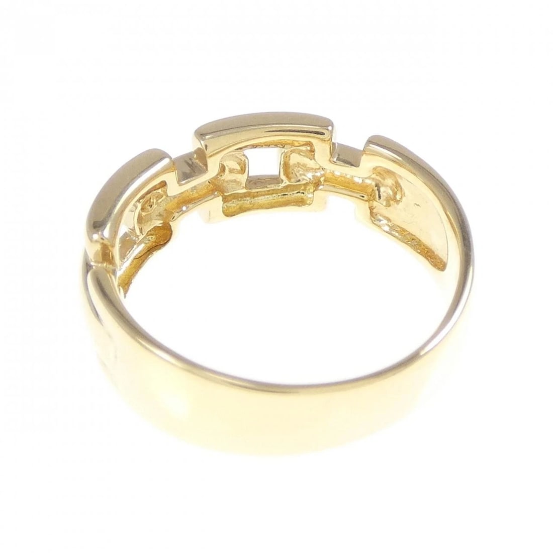 K18YG DIAMOND RING - 3