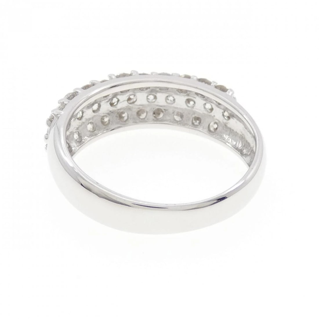 K18WG PAVE DIAMOND RING - 3