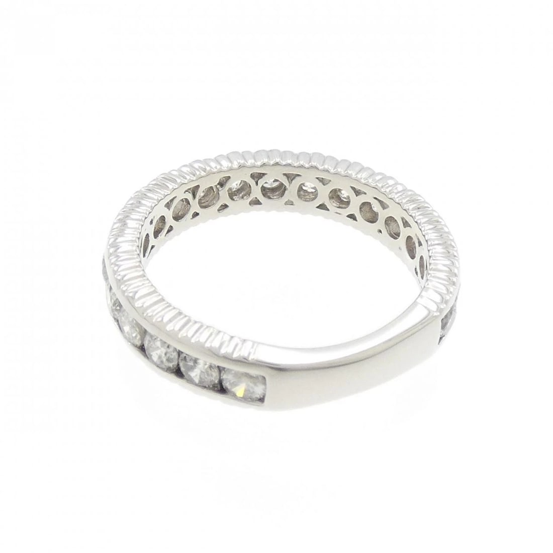 PT DIAMOND RING: PT Diamond Ring Brand: Unbranded Type: Ring Material: Platinum, Main Stone/Creation Natural Color: Silver Size: 6.5 ( US size) Accessories: None Accessories Notice: When purchasing pre-own