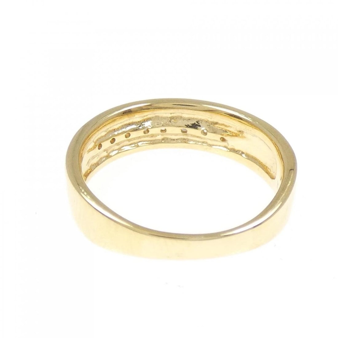 K18YG DIAMOND RING - 3