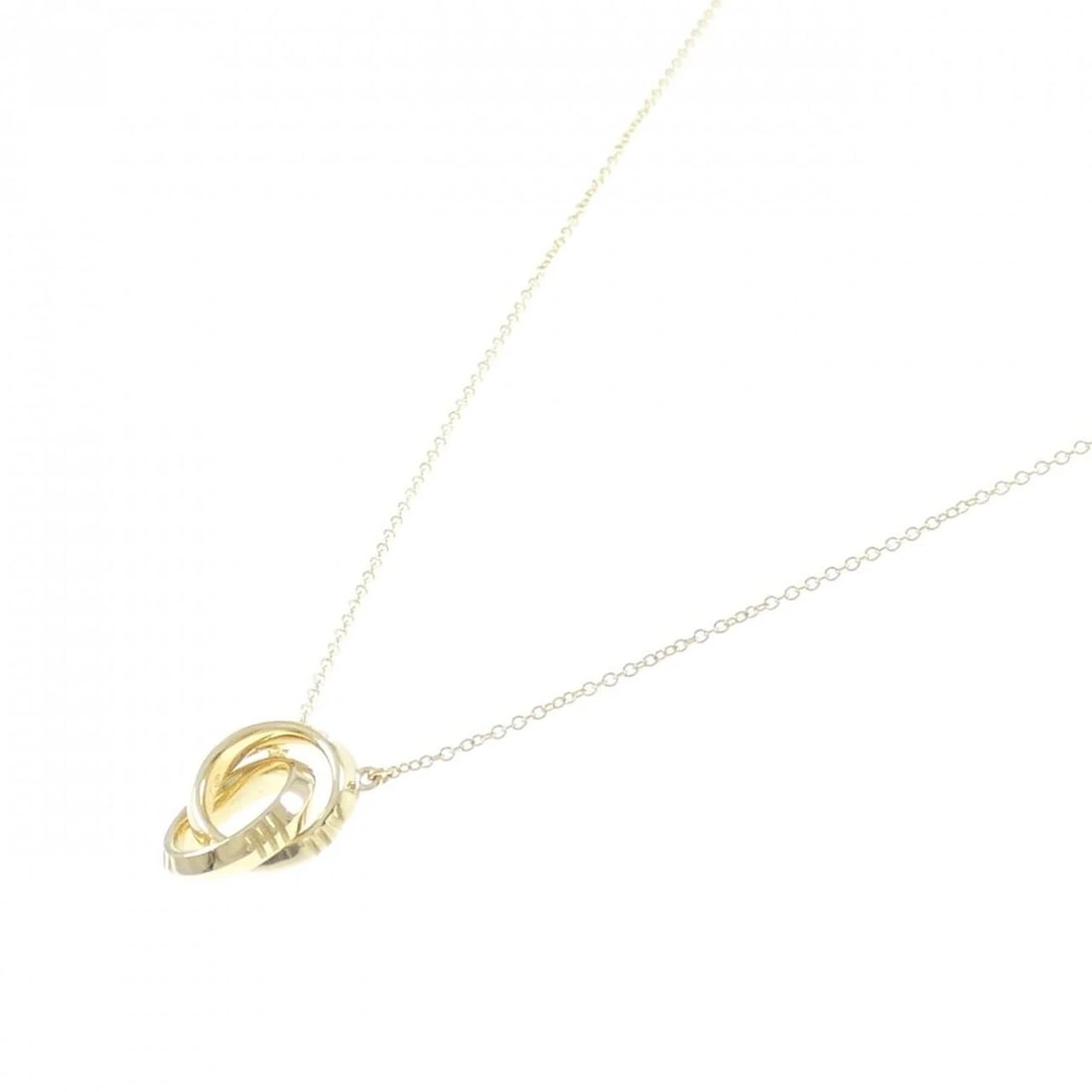 TIFFANY X CLOSED INTERLOCKING NECKLACE - 2