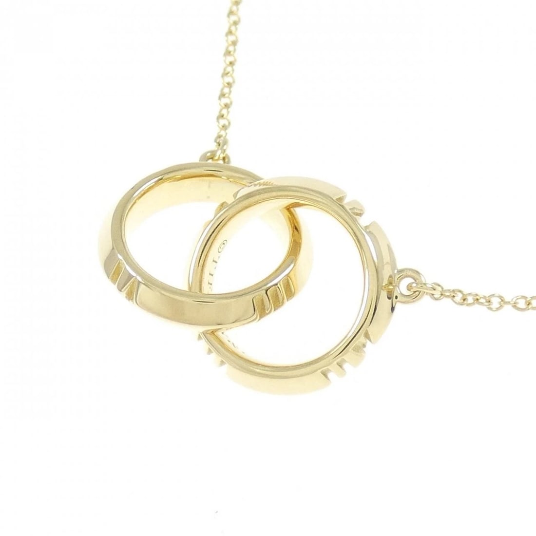 TIFFANY X CLOSED INTERLOCKING NECKLACE - 3