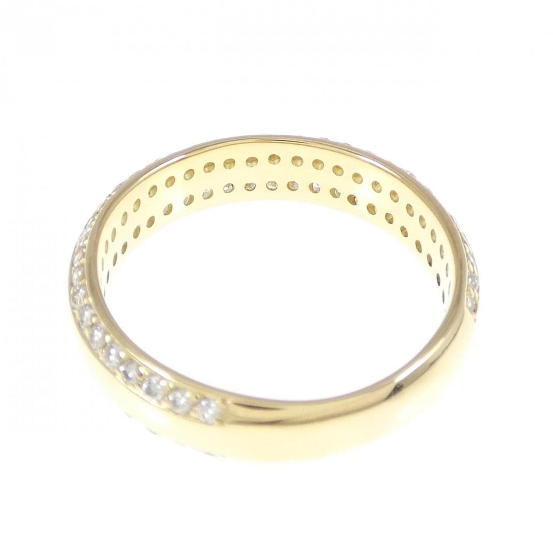 K18YG DIAMOND RING - 3