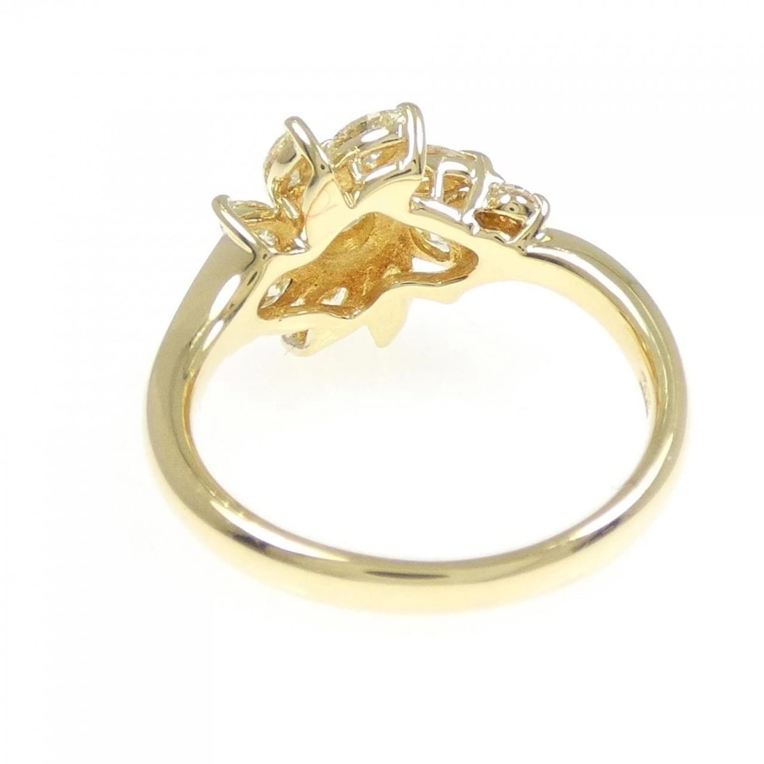 K18YG DIAMOND RING - 3