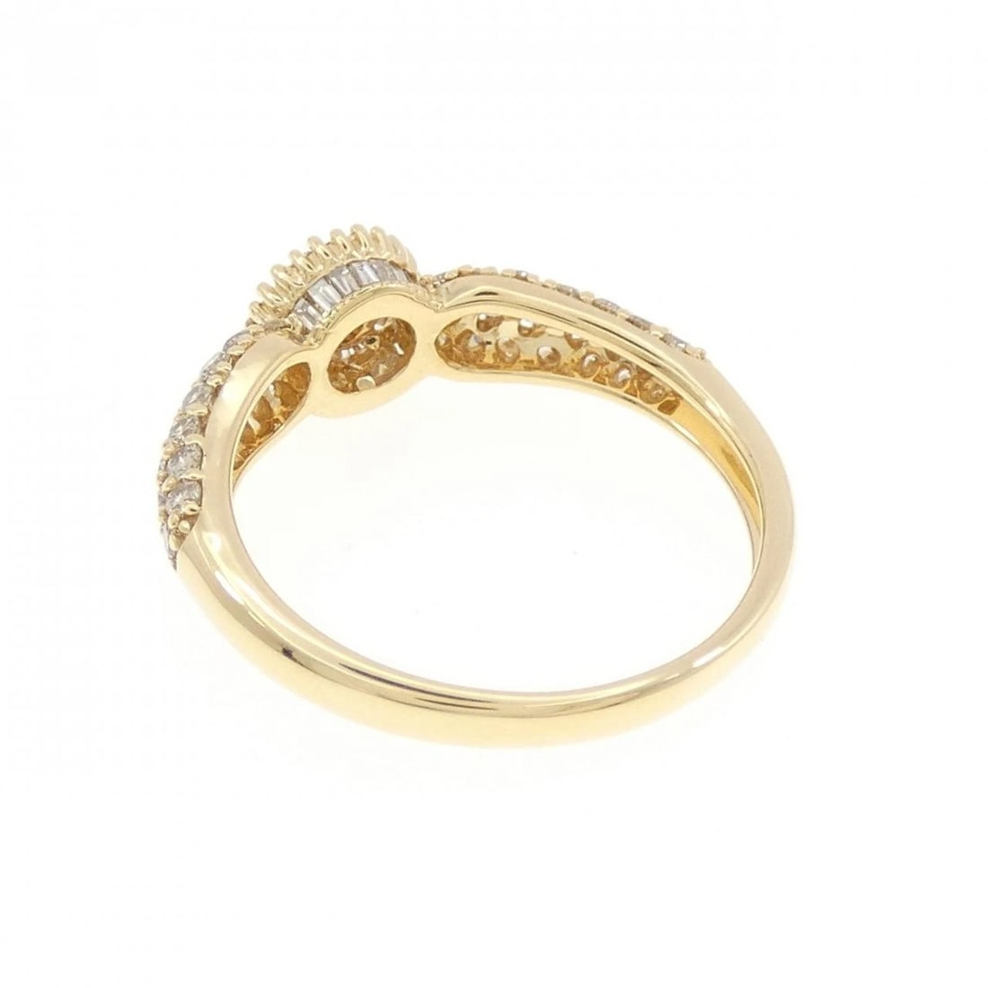 K18YG DIAMOND RING - 3