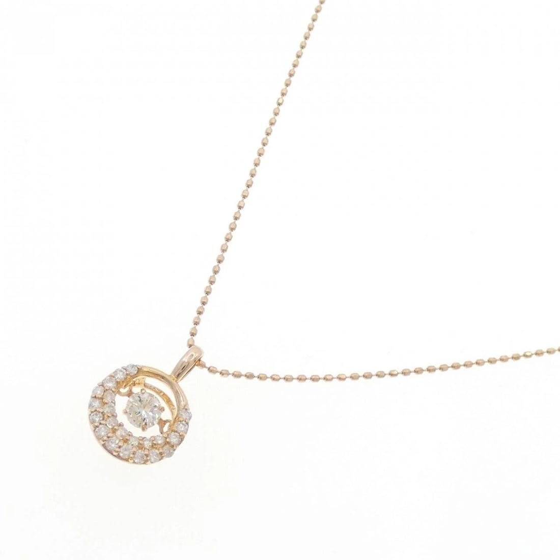K18PG DIAMOND NECKLACE - 2